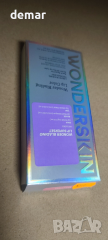 Wonderskin Комплект дълготраен розов гланц, ексфолиант, почистващ препарат за устни, цвят First Kiss, снимка 9 - Комплекти и лотове - 44747283