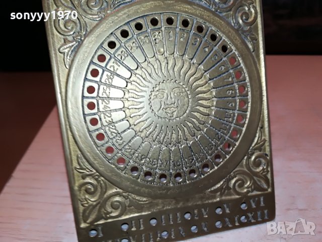 ВЕЧЕН КАЛЕНДАР-ФРАНЦИЯ 1511221519, снимка 2 - Антикварни и старинни предмети - 38681695