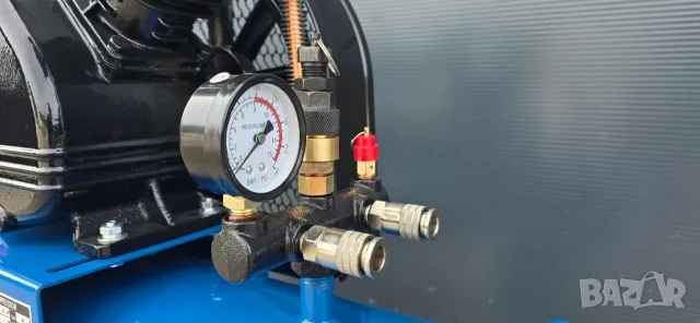 2026 Бензинов компресор за въздух 80 литра 6.5Hp,8 бара 250 л. мин TACH, снимка 3 - Компресори - 56084670