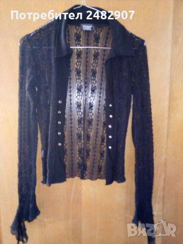 Дамска риза - мрежа, снимка 3 - Ризи - 41487424