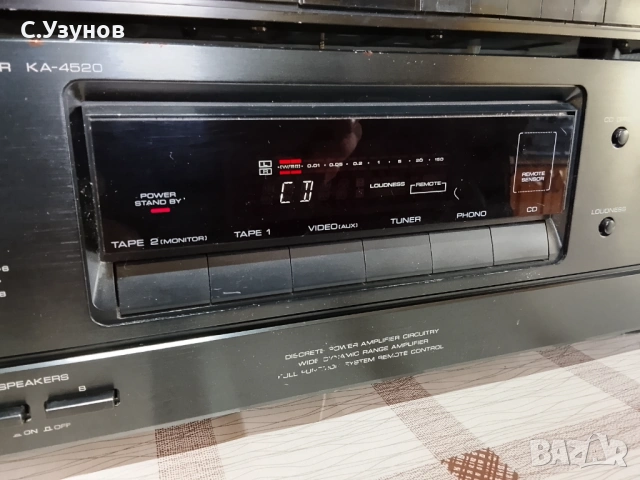 Kenwood KA-4520 amplifier , снимка 2 - Ресийвъри, усилватели, смесителни пултове - 53053112