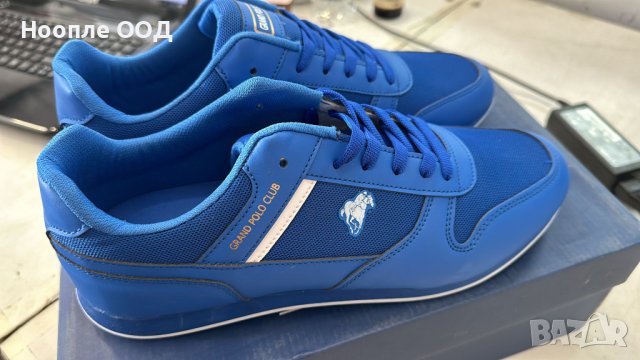 Мъжки спортни обувки 370320- сини, снимка 1 - Ежедневни обувки - 42699046