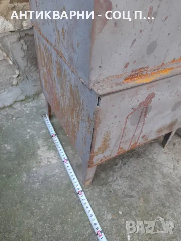 Стара Метална Ръчно Изработена Пушилня За Месо., снимка 9 - Антикварни и старинни предмети - 48722262