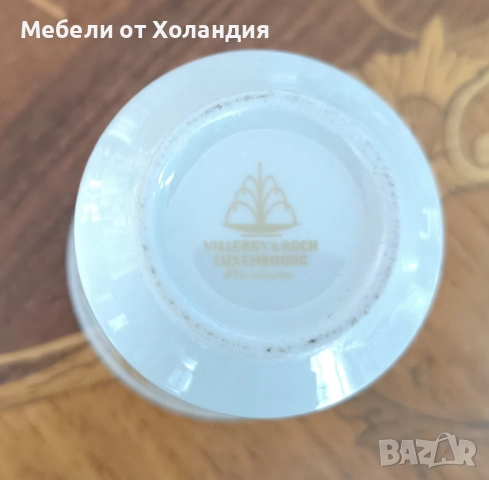 сервиз за кафе Villeroy&Boch на цветя, снимка 7 - Сервизи - 52364795