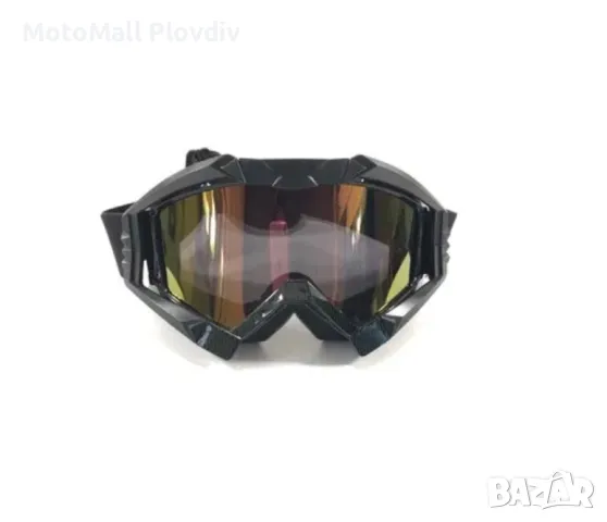 Black Carbon Очила Карбонови Огледални Затъмнени Нови Вело Мото Крос, снимка 7 - Аксесоари и консумативи - 49270001