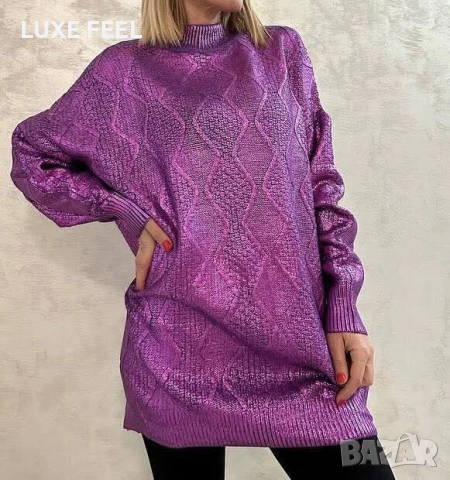 Дамски Туники с Метален Ефект ⚜️, снимка 2 - Туники - 53145734