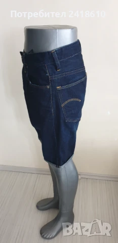 G - Star 3301 Tapered Short Jeans Mens Size 31 НОВО!  ОРИГИНАЛ! Мъжки Къси Дънкови Панталони!, снимка 4 - Къси панталони - 50565220