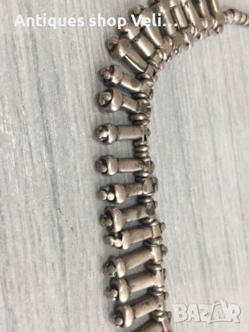 Възрожденски сребърен накит №4277 , снимка 4 - Други ценни предмети - 41434986