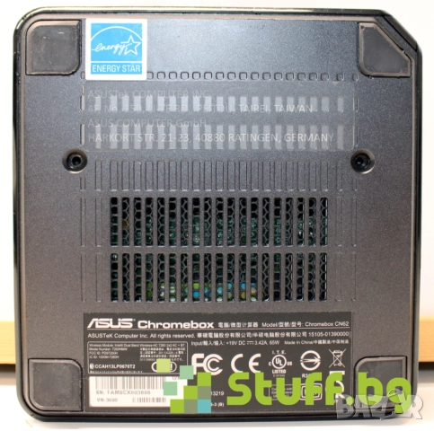 Asus Chromebox CN62, снимка 4 - За дома - 51733862