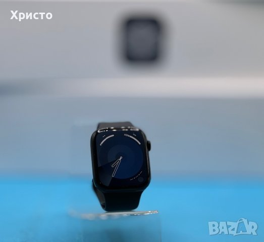 ГАРАНЦИОНЕН!!! Смарт часовник Apple Watch 8, 45 мм, Cell, Midnight, снимка 1 - Смарт часовници - 44348638
