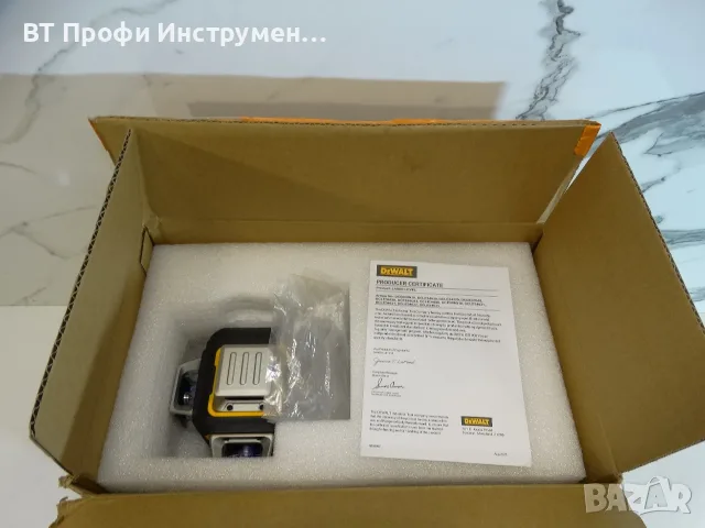 НОВО - 2026 - Dewalt DCLE 34030 - 3D мултилинеен лазер, снимка 8 - Измервателни инструменти - 55894595