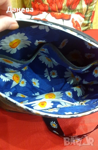 Дамска чанта с бродерия , снимка 5 - Чанти - 52891111