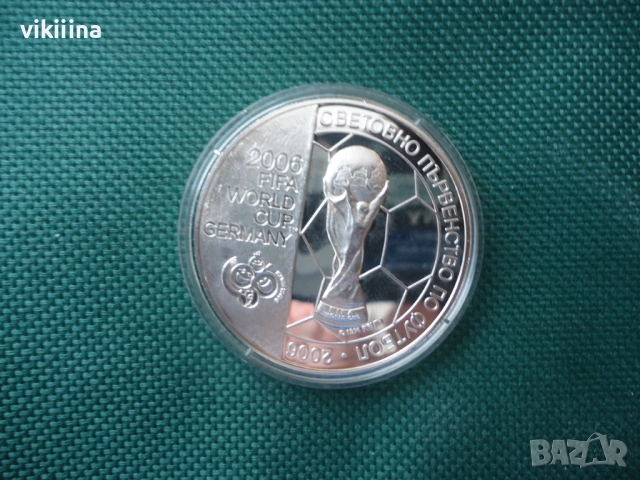 5 лева 2003 Световно по футбол, снимка 5 - Нумизматика и бонистика - 53873492