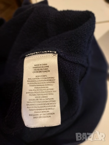 Оригинален Polo Ralph Lauren пуловер – тъмносин, размер 14–16, снимка 4 - Детски анцузи и суичери - 52057935