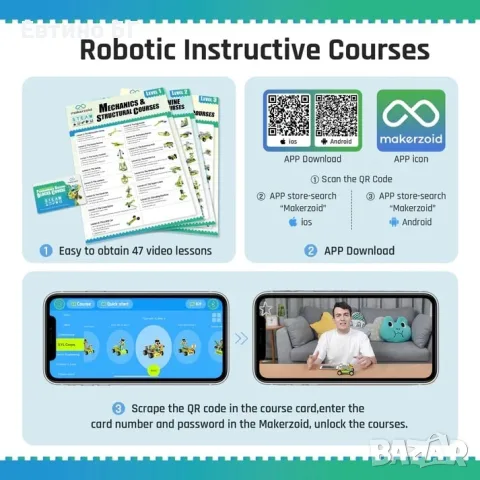 STEAM Robot Master Premium – Интелигентният конструктор за бъдещи инженери, снимка 3 - Образователни игри - 56110038