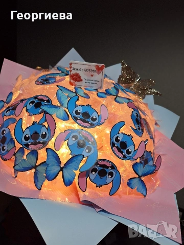 ПРОМОЦИЯ‼️Светещи, ръчно изработени букети от "DESS"🦋✨️💐 , снимка 10 - Подаръци за кръщене - 44792704
