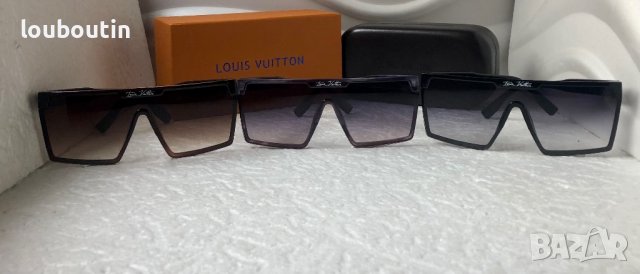 Louis Vuitton 2023 висок клас мъжки слънчеви очила маска Дамски Унисекс, снимка 14 - Слънчеви и диоптрични очила - 39000215