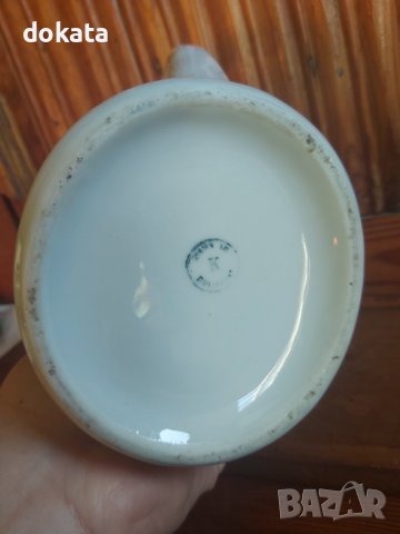 Стара порцеланова кана, снимка 5 - Антикварни и старинни предмети - 39221316