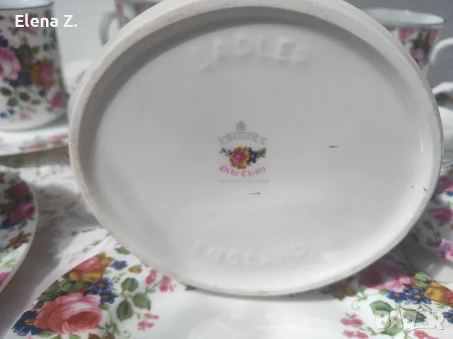James Sadler Olde Chintz Чайник, чаши и чинийки, снимка 14 - Сервизи - 56137827