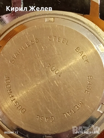 Стар механичен часовник мъжки JOYAS SUPER de LUX ANTI-MAGNETIC SWISS MADE 51552, снимка 10 - Антикварни и старинни предмети - 52350701