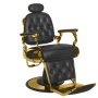 Бръснарски стол Francesco Gold, снимка 1 - Бръснарски столове - 44616771