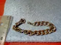 СТАРА ВИНТИДЖ АРТ ПЛЕТКА ГРИВНА от НИКЕЛИРАНА БЛАГОРОДНА СТОМАНА 47390, снимка 5
