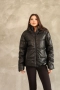 Дамско Черно Зимно Яке Код S14, снимка 1