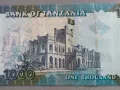 Банкнота - Танзания - 1000 шилинга UNC | 2019г., снимка 3