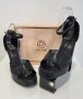 Дамски обувки сандалети на висок квадратен ток марка: GIVANA; модел:BAY-18 balack, снимка 5