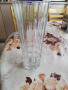 Стъклена стара ваза, снимка 7