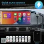 Безжичен адаптер GOQELK Carplay 2024, 2 в 1 Android Auto безжичен адаптер Carplay и Android Auto, снимка 5
