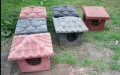 Бетонови изделия, шапки за комини, шапки за огради и колони, бордюри., снимка 1