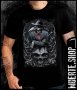 Черна тениска с щампа PLAGUE DOCTOR, снимка 1 - Тениски - 41669481