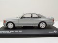 Mercedes 560 SEC AMG Widebody 1990 - мащаб 1:43 на Solido моделът е нов в PVC дисплей-кейс, снимка 3