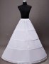 Кринолин за рокля 4 обръча бял, снимка 1 - Рокли - 44162372
