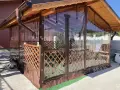 Ветроупорни завеси кристал PVC прозрачен винил прегради найлон барбекю тенти шатри навеси , снимка 3