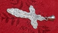 Сребърен кръст 925 , снимка 3