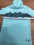 Детска оригинална спортна тениска с качулка Under Armour, размер М, снимка 3