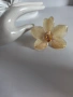 Регулируем пръстен с естествен цвят на орхидея , снимка 2