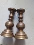 Двойка месингови свещници лот, снимка 6