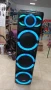 🔊 Парти Тонколона NDR-3270 – 100W Bluetooth Акустична Система с LED и Караоке! 🎉, снимка 3