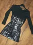 НОВО - Patrizia Pepe рокля по тялото /туника/ или блуза с пайети, снимка 3