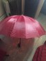 Чадър цвят бордо 