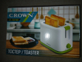 Тостер за 2 филии Crown, снимка 5