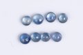 8 броя син сапфир 1.47ct кръгъл кабошон , снимка 1 - Други - 41124042