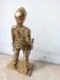 Бронзова пластика - миньор, снимка 3