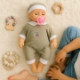 Кукла бебе с биберон – 25 см звук и забавление, снимка 3