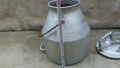 алуминиев гюм за мляко с капак - 20 литра , снимка 7