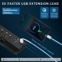 Нов Удължител с USB слотове 5 изхода 4 USB порта 35W Дом Офис Разклонител контакт, снимка 2