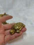 Масивни малки бронзови фигури ,елен,костенурка и охлюв., снимка 6